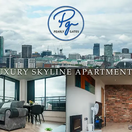 Penthouse - Amazing City Skyline Views - Free Parking - Balcony - Utilita Arena - New St Station - Bullring Shopping Birmingham Exterior photo