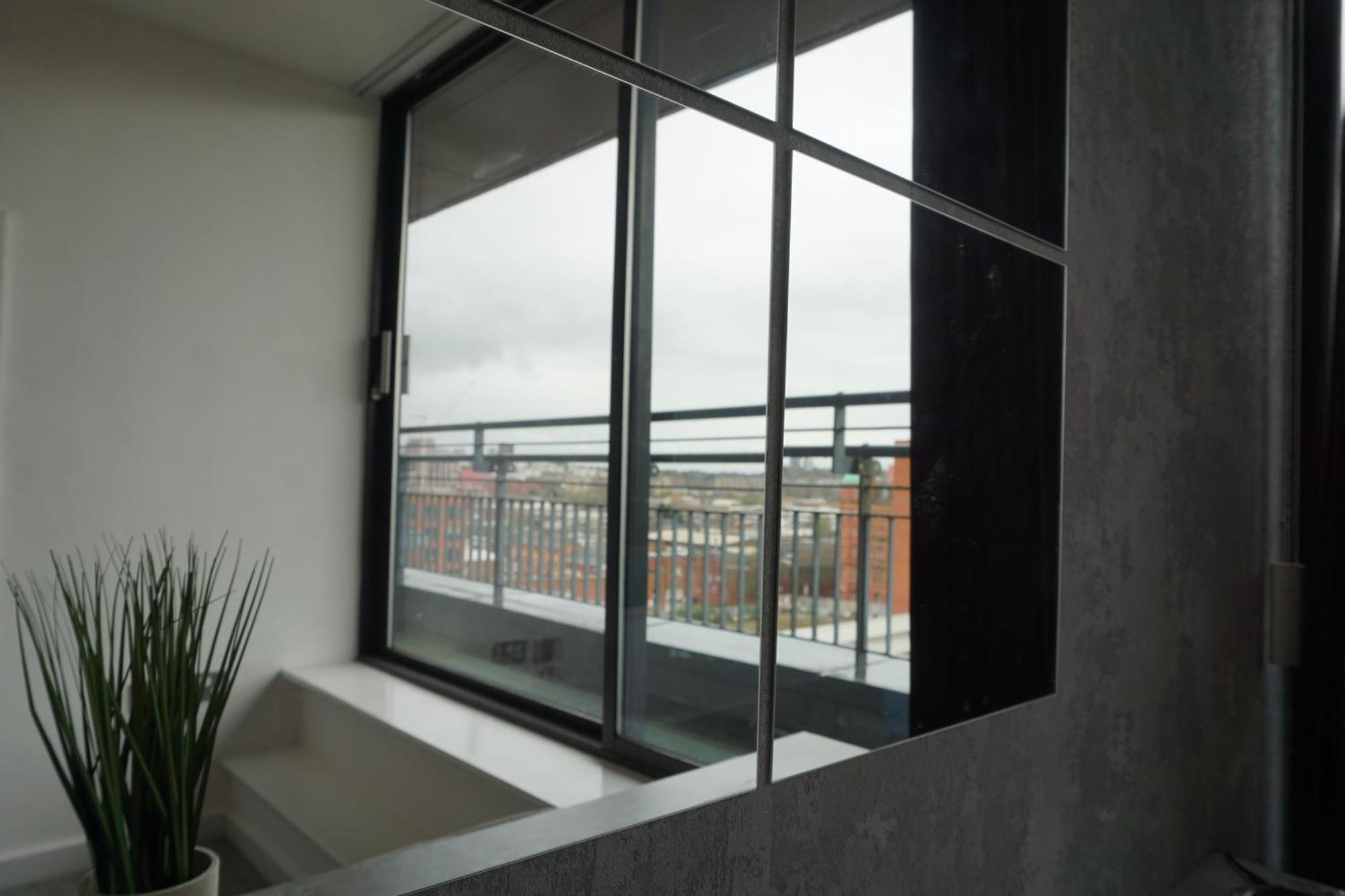 Appartement Penthouse - Amazing Skyline Views - Free Parking - Balcony - Utilita Arena - New St Station - Bullring Shopping Birmingham